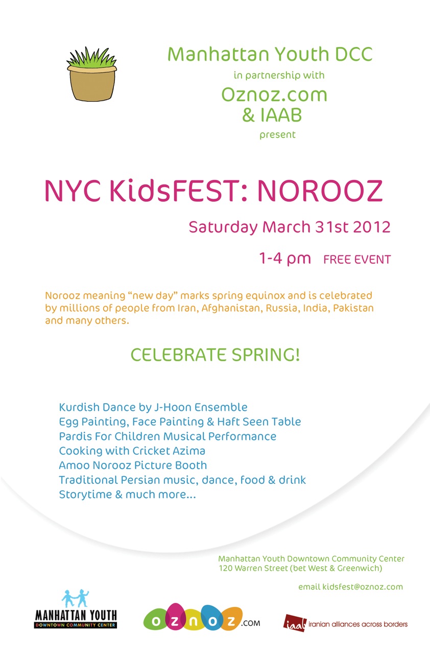 KidsFESTNoroozFlyer2012